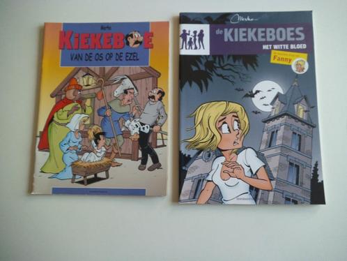 lot 4 Kiekeboe / de kiekeboes (3 x reclame, 1x 1ste druk), Boeken, Stripverhalen, Gelezen, Meerdere stripboeken, Ophalen of Verzenden