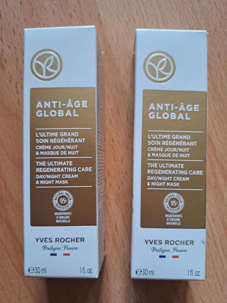 Dag/nacht tegen veroudering, Yves Rocher, Handtassen en Accessoires, Uiterlijk | Gezichtsverzorging, Nieuw, Verzorging, Gehele gezicht