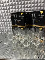 Lot de 42 verres à pied Elytium Gold Platine, Maison & Meubles, Enlèvement, Autres matériaux