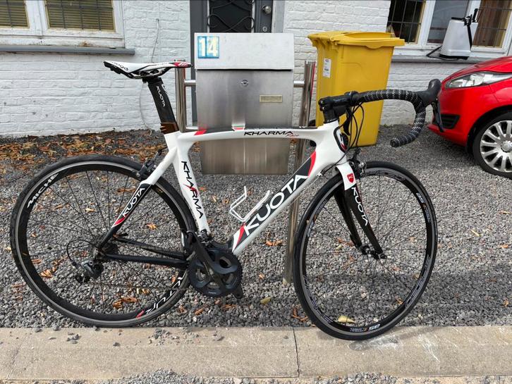 Carbon racefiets Kuota Kharma, Fietsen en Brommers, Fietsen | Racefietsen, Zo goed als nieuw, Heren, Overige merken, Carbon, 53 tot 57 cm