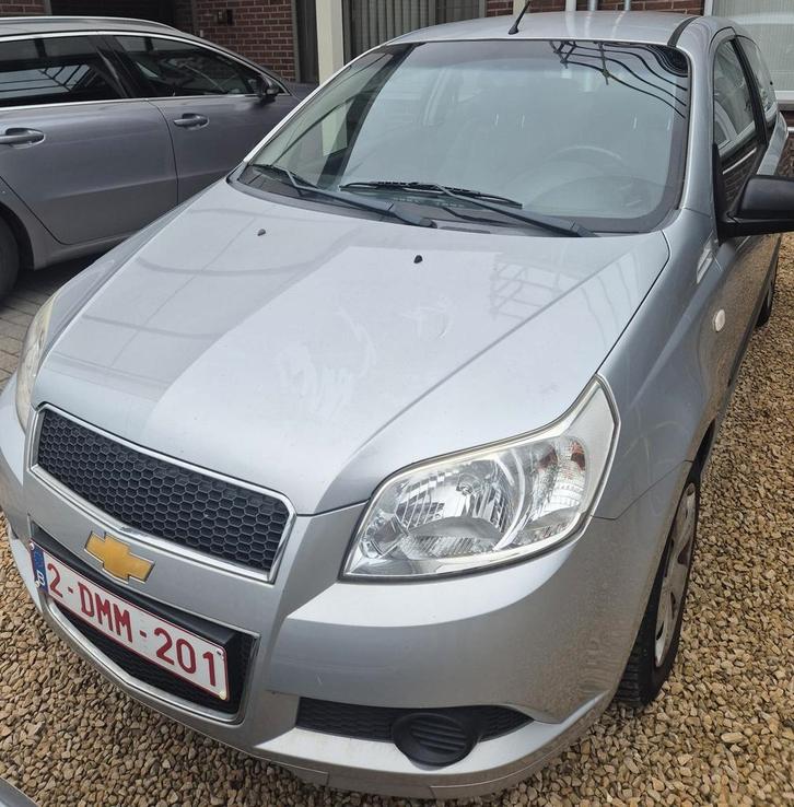 Chevrolet Aveo 2010 Benzine, Auto's, Chevrolet, Particulier, Aveo, Trekhaak, Benzine, Euro 5, 3 deurs, Zilver of Grijs, Grijs