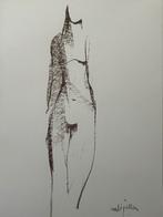 Rudi pillen tekening naakt, Antiek en Kunst, Ophalen of Verzenden