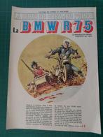 BMW R75 1940 - article illustré - 1973, Verzamelen, Merken en Reclamevoorwerpen, Ophalen of Verzenden, Gebruikt, Overige typen
