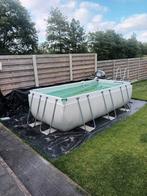 Zwembad alles bij zandfilter pomp+bol verwarming, Jardin & Terrasse, Piscines, Comme neuf, Enlèvement ou Envoi