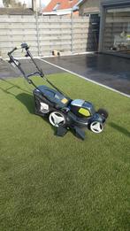 Tondeuse à gazon sans fil puissante avec deux batteries, Central Park, Tondeuses à gazon sur batterie, Fonction de mulching, Comme neuf