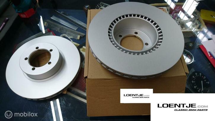 nieuwe set (geventileerde) remschijven BMW e3 e9 e12, Autos : Pièces & Accessoires, Freins & Transmission, BMW, Utilisé, Enlèvement ou Envoi