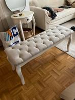 Zachte bank/poef voor aan het uiteinde van het bed, Ophalen, Minder dan 45 cm, Zo goed als nieuw, Minder dan 55 cm