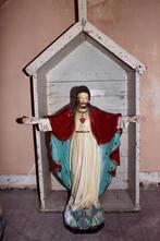 Jésus en plâtre + hôtel + de 100ans, Antiquités & Art, Enlèvement