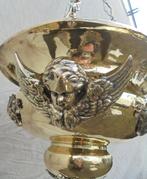 Mooie grote koperen godslamp religieus, Antiek en Kunst, Antiek | Religieuze voorwerpen, Ophalen of Verzenden