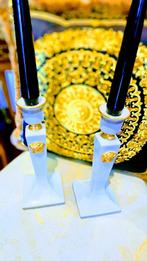 Versace 2 Kandelaars Medusa - Gianni Versace, Antiek en Kunst, Ophalen of Verzenden