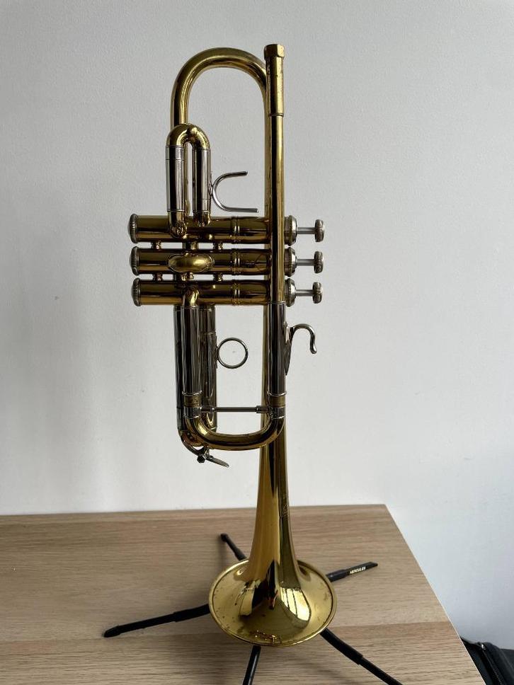 Vends trompette Bach Stradivarius C Corporation 239 Vintage, Musique & Instruments, Instruments à vent | Trompettes, Utilisé, Trompette en Do