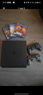 Ps4 500Gb met 2 controllers en 3 spellen, Games en Spelcomputers, Spelcomputers | Sony PlayStation 4, Ophalen