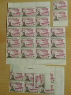 Diverse ongestempelde Belgische postzegelseries (3), Ophalen of Verzenden, Postfris