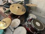 volledige drumstarterkit – incl. hi-hat, crash, ride, 3 toms, Muziek en Instrumenten, Ophalen, Gebruikt, Overige merken