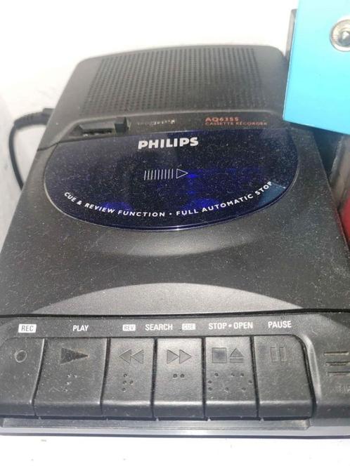 lecteur cassettes philips, Audio, Tv en Foto, Cassettedecks, Enkel, Philips, Auto-reverse, Ophalen of Verzenden