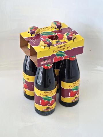 Kriek Primeur 95 bouteilles, verres et autres accessoires