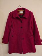Mantel Bruuns Bazaar, Kleding | Dames, Jassen | Winter, Ophalen, Zo goed als nieuw, Maat 38/40 (M), Rood