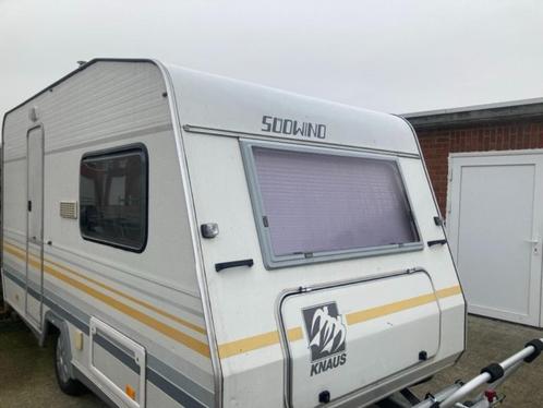 Knaus van 1989, Caravans en Kamperen, Caravans, Particulier, tot en met 4, 500 - 750 kg, Kleine zit, Knaus, Vast bed, 5 tot 6 meter