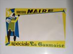 Affiche Brasserie Maire Speciale La Gaumaise 54x35cm, Ophalen of Verzenden