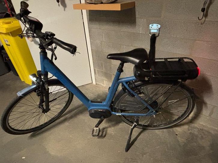 Elektrische damesfiets merk Qwic, Fietsen en Brommers, Elektrische fietsen, Gebruikt, Qwic, 50 km per accu of meer, Ophalen