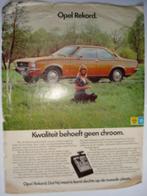 Opel Rekord 1973 Sprint advertentie advertisement ad, Gelezen, Opel, Verzenden