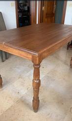 Massief eiken tafel, Huis en Inrichting, Tafels | Eettafels, Ophalen, Gebruikt