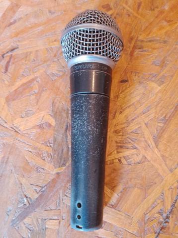 Shure sm58, gebruikt maar in perfect werkende staat beschikbaar voor biedingen