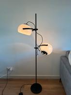 Vintage dubbele mushroom vloerlamp Dijkstra Herda, Ophalen, Gebruikt, Vintage, Metaal