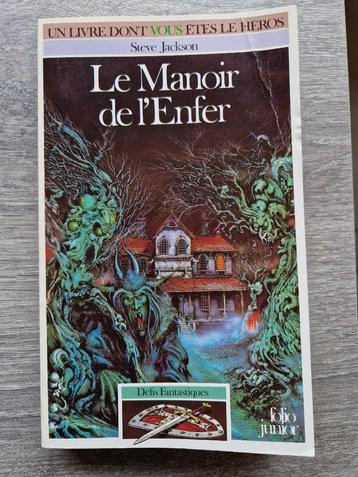 Ldvelh Le Manoir de L'Enfer - défis fantastiques livre héros beschikbaar voor biedingen