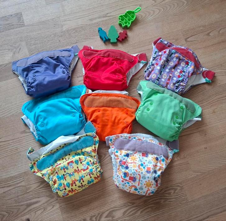 Wasbare luiers TotsBots All In One 4 - 16 kg, Kinderen en Baby's, Babykleding | Baby-zwemkleding, Ophalen of Verzenden