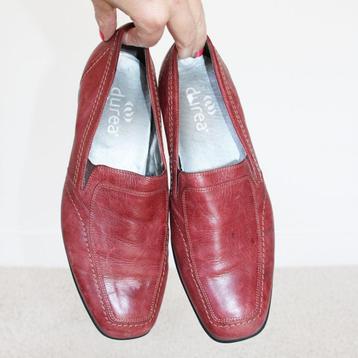 Magnifiques mocassins Durea en cuir s4 (taille 6½/40) €45, -, Durea, Autres couleurs, Comme neuf, Sabots