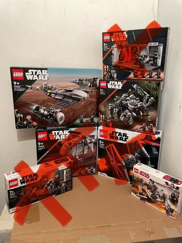 Lego Sealed Star Wars-sets NIEUWE TOP beschikbaar voor biedingen