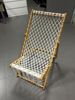 Bamboe klapstoel strand, Tuin en Terras, Ophalen, Zo goed als nieuw