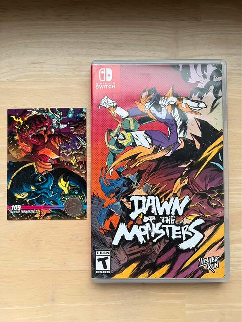 Dawn Of The Monsters (Nintendo Switch) - Édition limitée, Consoles de jeu & Jeux vidéo, Jeux | Nintendo Switch, Comme neuf, Enlèvement ou Envoi