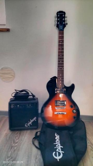 Elektrische guitar Les Paul II special met versterker  beschikbaar voor biedingen
