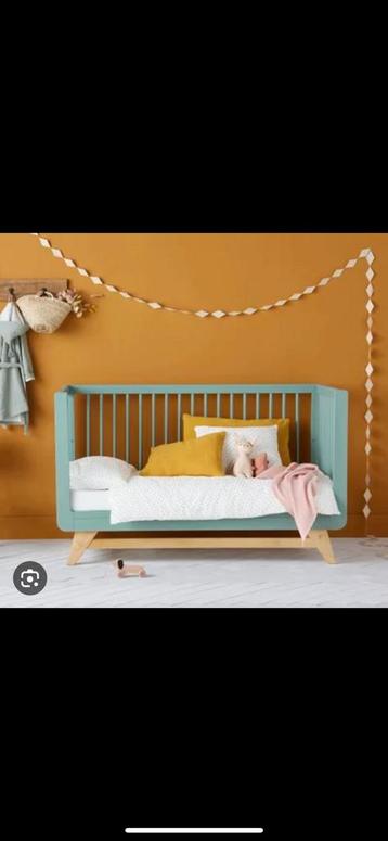 Meegroeibed 70 x 140, Kinderen en Baby's, Kinderkamer | Bedden, Ophalen, 70 tot 85 cm, 140 tot 160 cm, Zo goed als nieuw