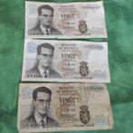 briefjes 20 Belgische Frank, Postzegels en Munten, Los biljet, Ophalen of Verzenden