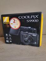 Fotocamera Nikon COOLPIX S9900 nieuwstaat + nieuwe batterij, Audio, Tv en Foto, Fotocamera's Digitaal, Ophalen, Compact, Zo goed als nieuw