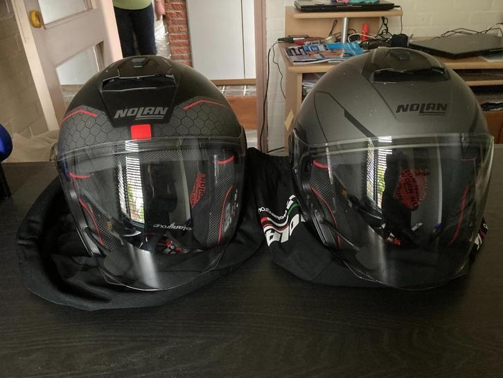 Motorhelmen, Motoren, Kleding | Motorhelmen, Dames, Heren, Jethelm, XL, Nolan, Tweedehands, Ophalen