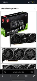 Carte graphique 3070Ti Msi ventus 3x, Informatique & Logiciels, Cartes vidéo, Enlèvement, Utilisé, Nvidia