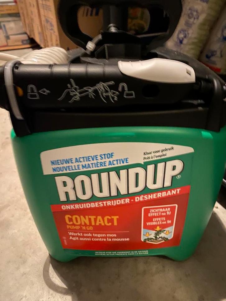 Onkruidbestrijder ROUNDUP,klaar voor gebruik met pomp, Tuin en Terras, Bestrijdingsmiddelen, Zo goed als nieuw, Ophalen