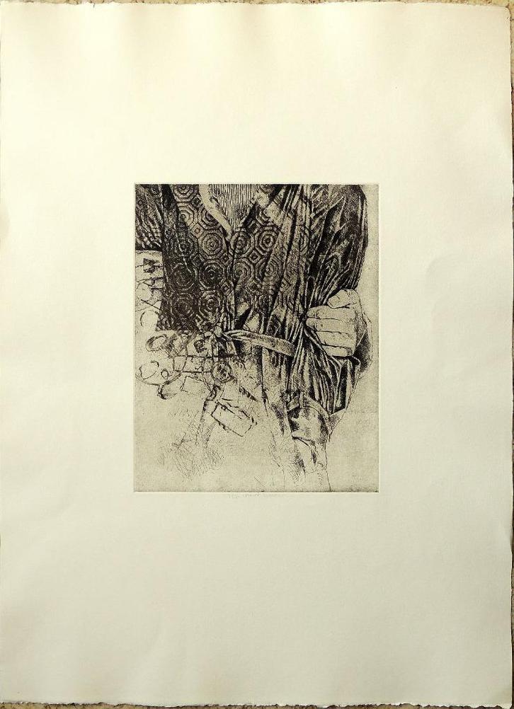 Ets van Enk De Kramer, Antiek en Kunst, Kunst | Etsen en Gravures, Ophalen