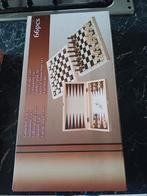 Jeu d'échecs, de barrage et de backgammon, nouveau, Comme neuf, Enlèvement ou Envoi