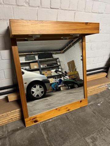 Miroir de salle de bain (75*90) 2 spots disponible aux enchères