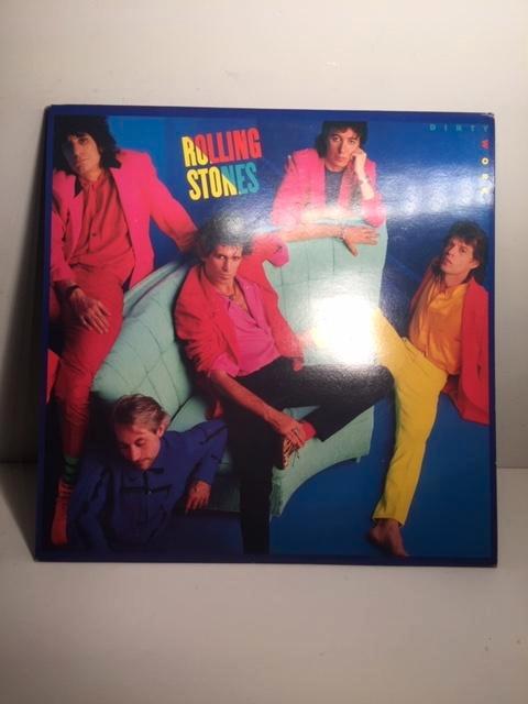 LP - The Rolling Stones - Dirty Work ( Vinyl ), Cd's en Dvd's, Vinyl | Rock, Zo goed als nieuw, Rock-'n-Roll, 12 inch, Ophalen of Verzenden