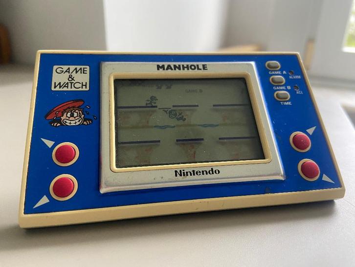 GAME&WATCH Manhole 1983 Nintendo, Games en Spelcomputers, Games | Overige, Gebruikt, Strategie en Constructie, 1 speler, Vanaf 7 jaar