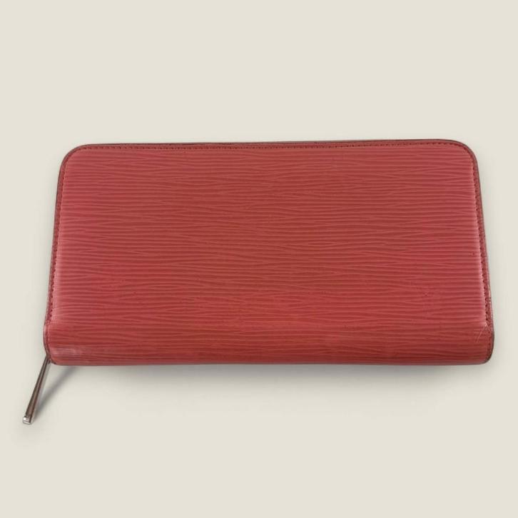 Louis Vuitton lange Epi leren portemonnee roze, Handtassen en Accessoires, Portemonnees, Gebruikt, Overige merken, Roze, Leder