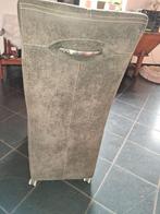 Zachte zitstoelen op wieltjes, Huis en Inrichting, Stoelen, Ophalen, Gebruikt, Stof, Tijdloos