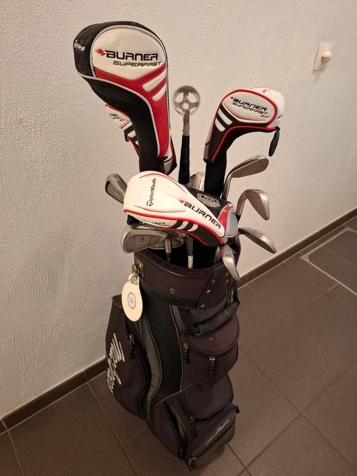 TOP MATERIAAL TAYLOR MADE. VOLLEDIGE UITRUSTING, Sport en Fitness, Golf, Zo goed als nieuw, Cleveland, Ophalen of Verzenden