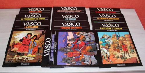 Vasco 1 à 10 dont 7 EO en Bel à Très Bel état., Boeken, Stripverhalen, Gelezen, Meerdere stripboeken, Ophalen of Verzenden